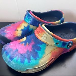 Tie Dye Crocs